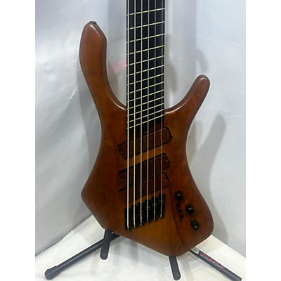 Used John Worrell Jw Custom Rosewood Electric Bass Guitar