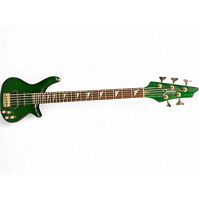 Used Johnson CATALYST 5 SRING BASS Green Electric Bass Guitar