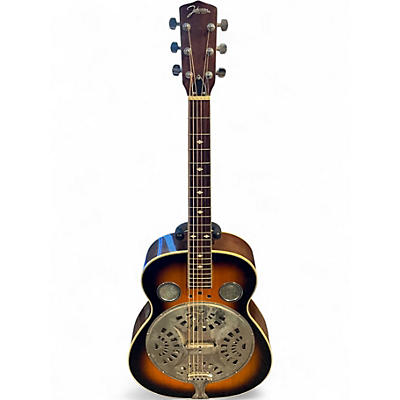 Used Johnson DB40 Resonator 2 Color Sunburst Acoustic Guitar