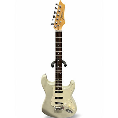 Used Johnson Double Cut TUNGSTEN Solid Body Electric Guitar