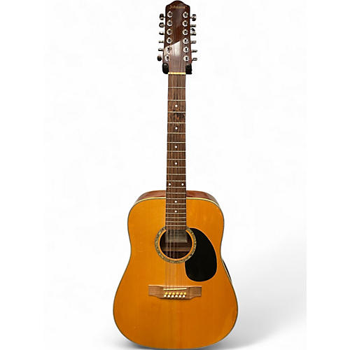 Used Johnson GJ670 natural 12 String Acoustic Guitar natural