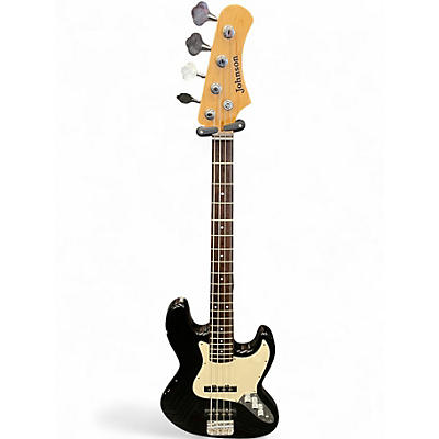Used Johnson JAZZ Black Electric Bass Guitar