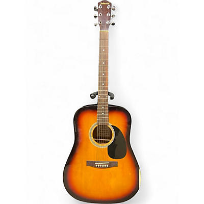 Used Johnson JG-620-S Tobacco Burst Acoustic Guitar