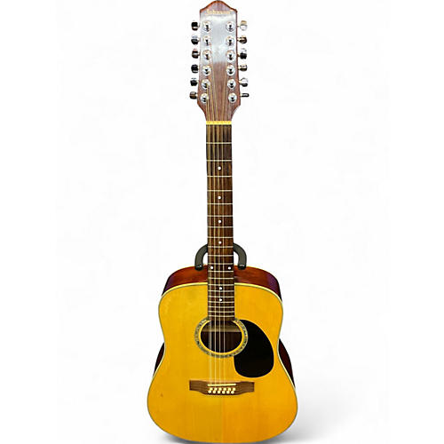 Used Johnson JG-670-12 Natural 12 String Acoustic Guitar Natural