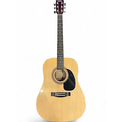 Used Johnson JG610 Natural Acoustic Guitar