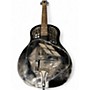 Used Johnson JM-999 Chrome Resonator Guitar Chrome