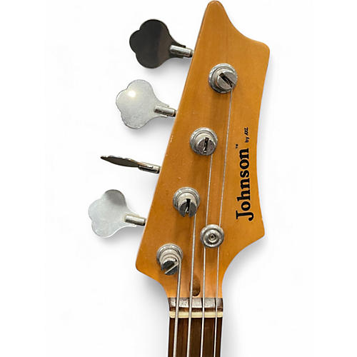 Used Johnson Jazz Bass Buffalo Sabres Electric Bass Guitar Buffalo Sabres