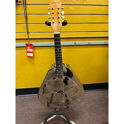 Johnson Used Johnson Resonator Madolin Chrome Mandolin