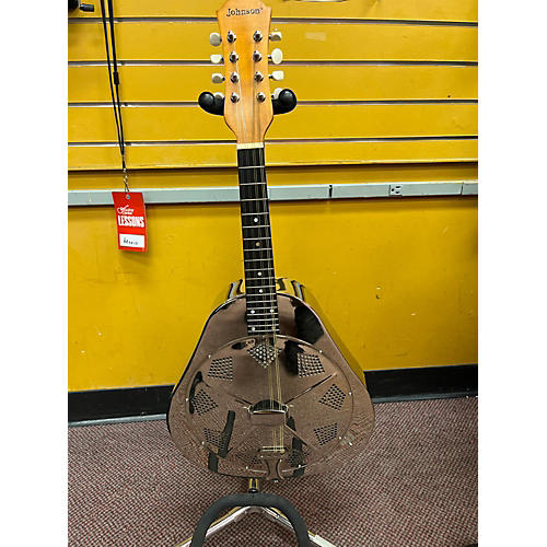 Johnson Used Johnson Resonator Madolin Chrome Mandolin Chrome