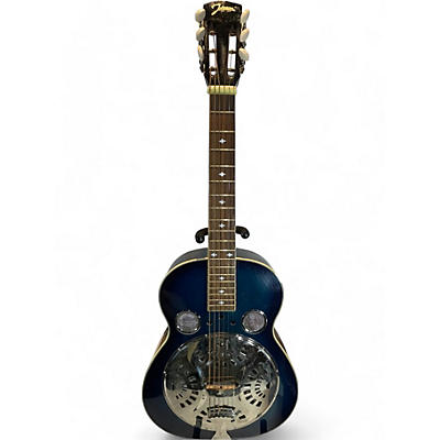 Johnson Used Johnson SQUARE NECK RESONATOR Black Acoustic Guitar