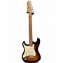 Used Johnson Strat style 2 Tone Sunburst Electric Guitar 2 Tone Sunburst