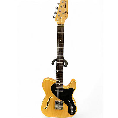 Used Johnson THINELINE Natural Hollow Body Electric Guitar