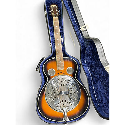Used Johnson db-40 dobro natural Resonator Guitar