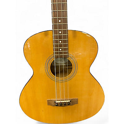 Used Johnson jg622e Natural Acoustic Bass Guitar