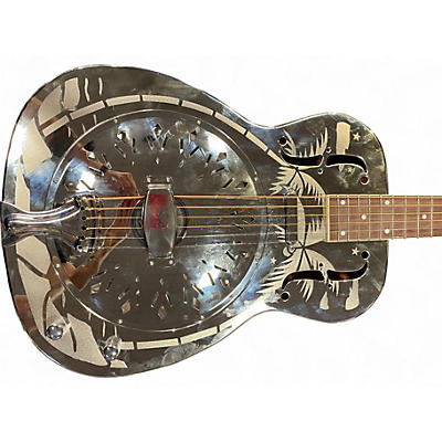 Used Johnson resonator stainless Resonator Guitar