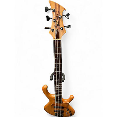 Used Jon Hill Bootleg Huntington 5 Natural Electric Bass Guitar