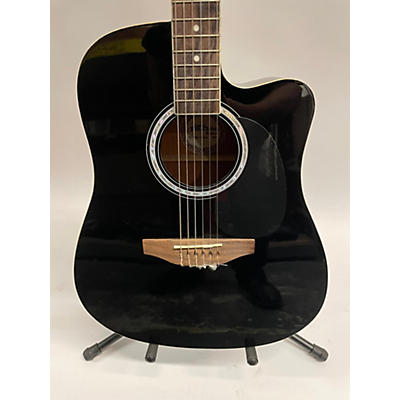 Jose Feliciano Used Jose Feliciano The Debut Series Black Acoustic Electric Guitar