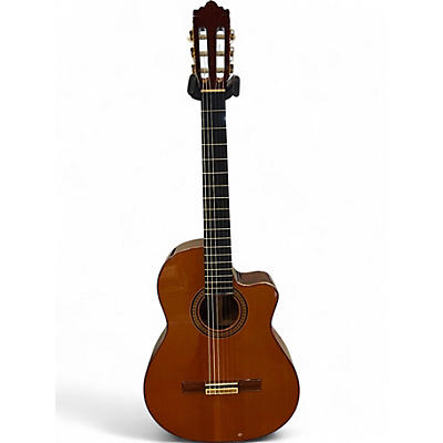 Used Jose Ramirez MARCEL DADI 2CWE Natural Classical Acoustic Electric Guitar