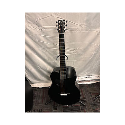 Journey Instruments Used Journey Instruments FF660M Black Acoustic Guitar