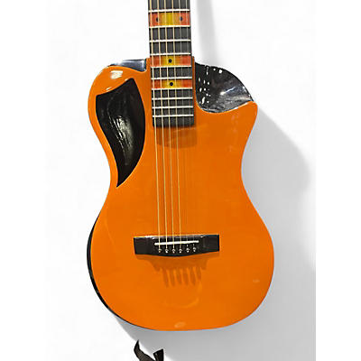 Journey Instruments Used Journey Instruments OF660O1 Orange Acoustic Electric Guitar