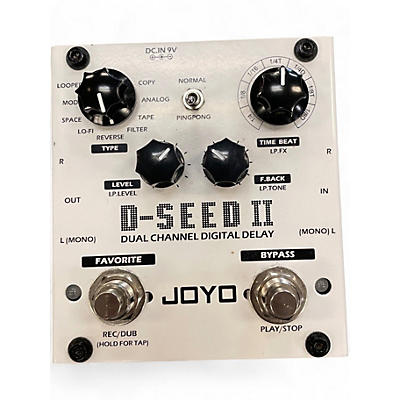 Used Joyo D-Seed II Digital Delay Effect Pedal