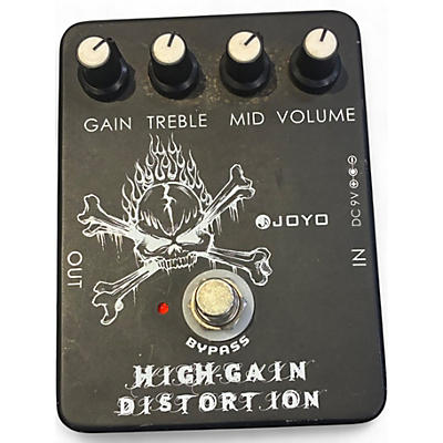 Used Joyo HIGH GAIN DISTORTION Effect Pedal