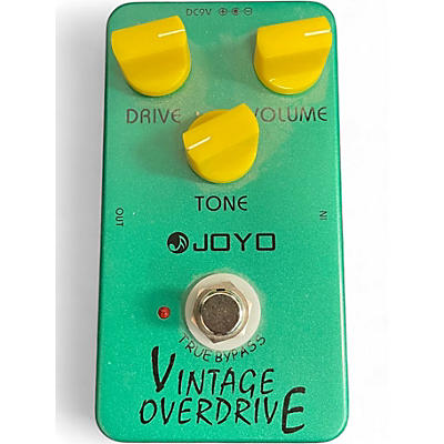 Used Joyo JF-01 VINTAGE OVERDRIVE Effect Pedal