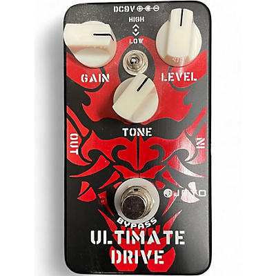 Used Joyo ULTIMATE DRIVE Effect Pedal