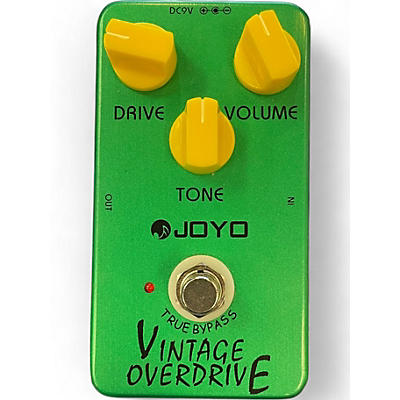 Used Joyo VINTAGE OVERDRIVE Effect Pedal