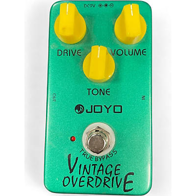 Used Joyo VINTAGE OVERDRIVE Effect Pedal