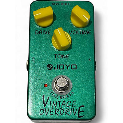 Used Joyo VINTAGE OVERDRIVE Effect Pedal
