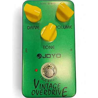 Used Joyo VINTAGE OVERDRIVE Effect Pedal
