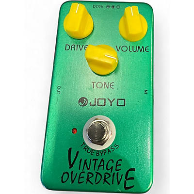 Used Joyo VINTAGE OVERDRIVE Effect Pedal