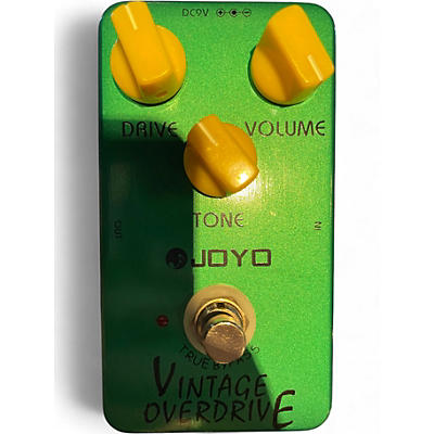 Used Joyo VINTAGE OVERDRIVE Effect Pedal