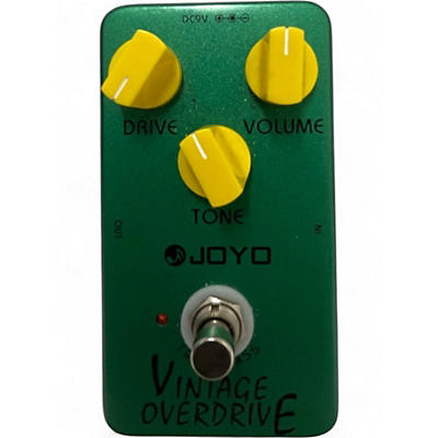 Used Joyo VINTAGE OVERDRIVE Effect Pedal
