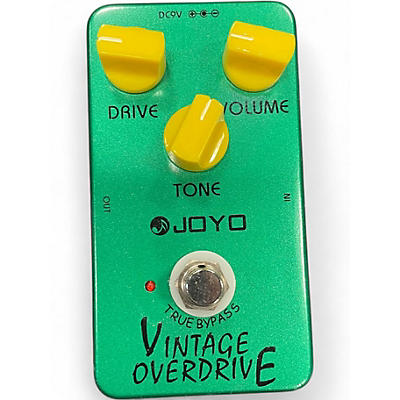 Used Joyo VINTAGE OVERDRIVE Effect Pedal