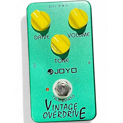 Used Joyo VINTAGE OVERDRIVE Effect Pedal