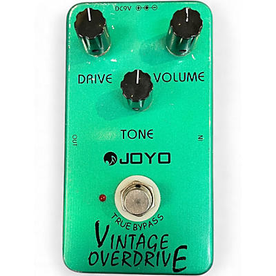 Used Joyo VINTAGE OVERDRIVE Effect Pedal