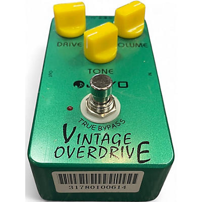 Used Joyo VINTAGE OVERDRIVE Effect Pedal