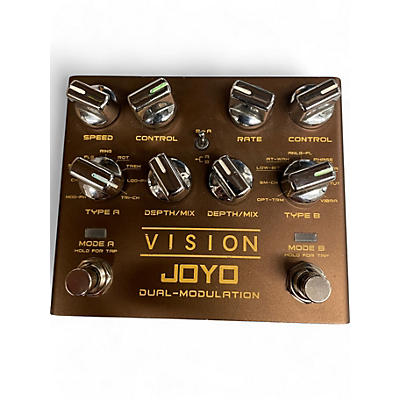 Used Joyo VISION DUAL MODULATION Effect Pedal