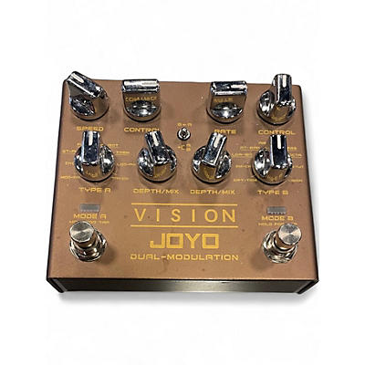 Used Joyo VISION DUAL MODULATION Effect Pedal