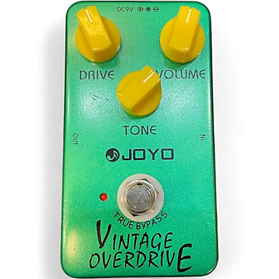 Used Joyo Vintage Overdrive Effect Pedal