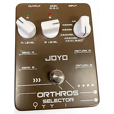 Used Joyo orthros selector Pedal