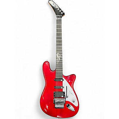 Used Juicy Guitars SPM-0071 Red Solid Body Electric Guitar