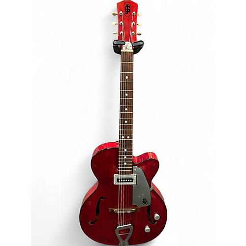 Used Julio Giulietti A2 Red Hollow Body Electric Guitar Red