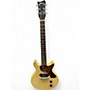 Used K-line KL-90 Double Cut Junior TV Yellow Solid Body Electric Guitar TV Yellow