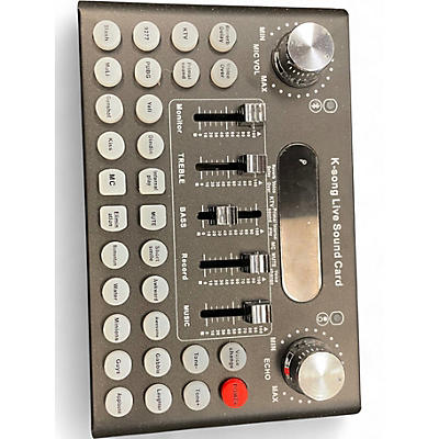 Used K-song Live Sound Card Signal Processor