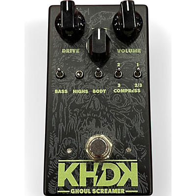 Used KHDK GHOUL SCREAMER Effect Pedal