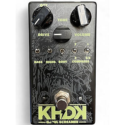 Used KHDK Kirk Hammett Signature Ghoul Screamer Black Effect Pedal