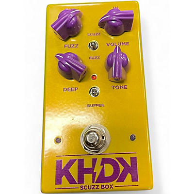 Used KHDK SCUZZBOX Effect Pedal
